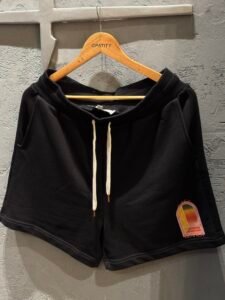 CASABLANCA-Black 'L'Arche' Shorts