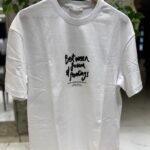 TEXTURED SLOGAN T-SHIRT
