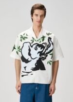 JUNGLE ELEPHANT HAWAIIAN SHIRT - Image 5