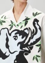 JUNGLE ELEPHANT HAWAIIAN SHIRT - Image 7