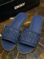 WILLOW DENIM FLAT SLIDE