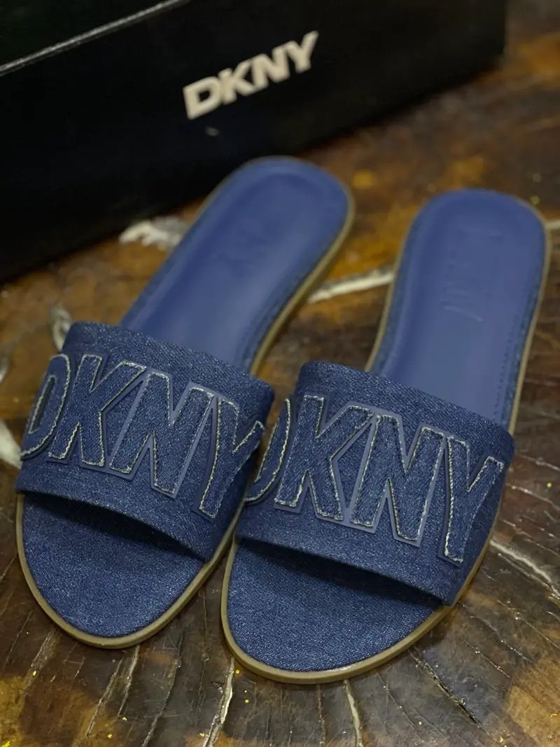img_1690 WILLOW DENIM FLAT SLIDE - Image 1