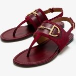 HORSEBIT THONG FLAT SANDALS - Image 6