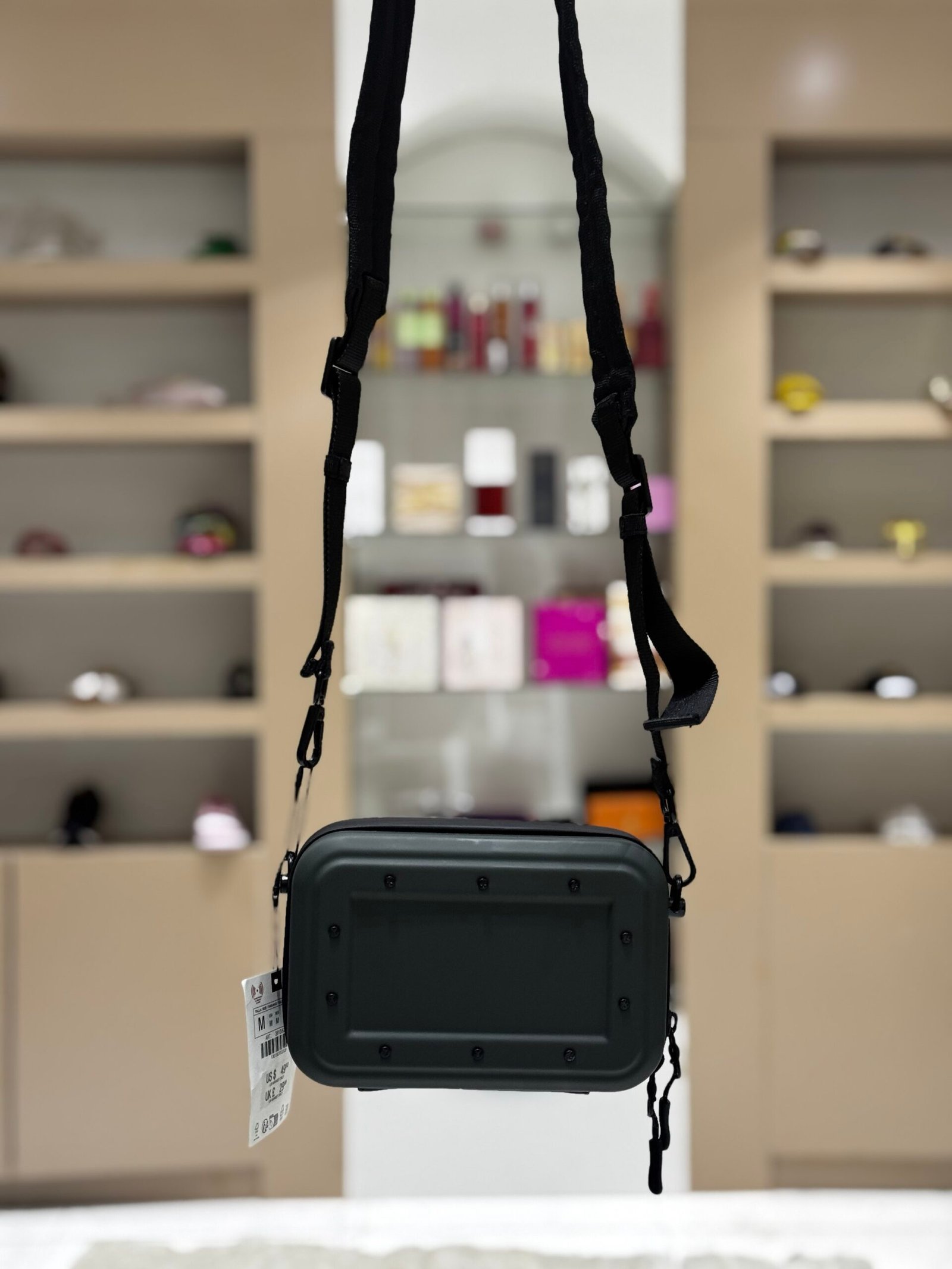 img_1901 RIGID BOX CROSSBODY BAG - Image 1