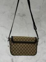 GG CANVAS FLAT SHOULDER MESSENGER - Image 5