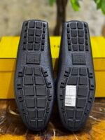 FENDI O’LOCK FF JACQUARD DRIVER LOAFERS - Image 6