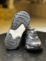 Zara Kids Distressed Metallic Streetwear Sneakers - Image 5