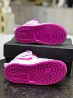 Nike Air Jordan 1 Mid (TD) "Iris Whisper/Fire Pink" - Image 4
