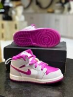 Nike Air Jordan 1 Mid (TD) "Iris Whisper/Fire Pink" - Image 5