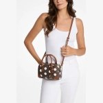 THOMPSON EXTRA-SMALL POLKA DOT SIGNATURE LOGO SATCHEL - Image 4