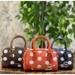 THOMPSON EXTRA-SMALL POLKA DOT SIGNATURE LOGO SATCHEL - Image 7