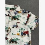 Zara Kids Baby Plaid Flannel Button-Up Shirt - Image 3