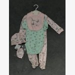 Watch Me Grow 5-Piece Baby Girl Butterfly Layette Clothing Set