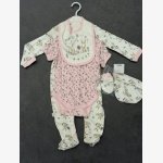 5-piece newborn layette clothing set