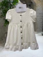 Eyelet Dress and Bloomer Set with Headband - Image 3