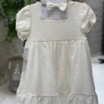 Eyelet Dress and Bloomer Set with Headband