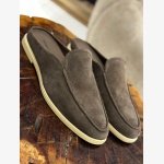 LEATHER MULE LOAFERS