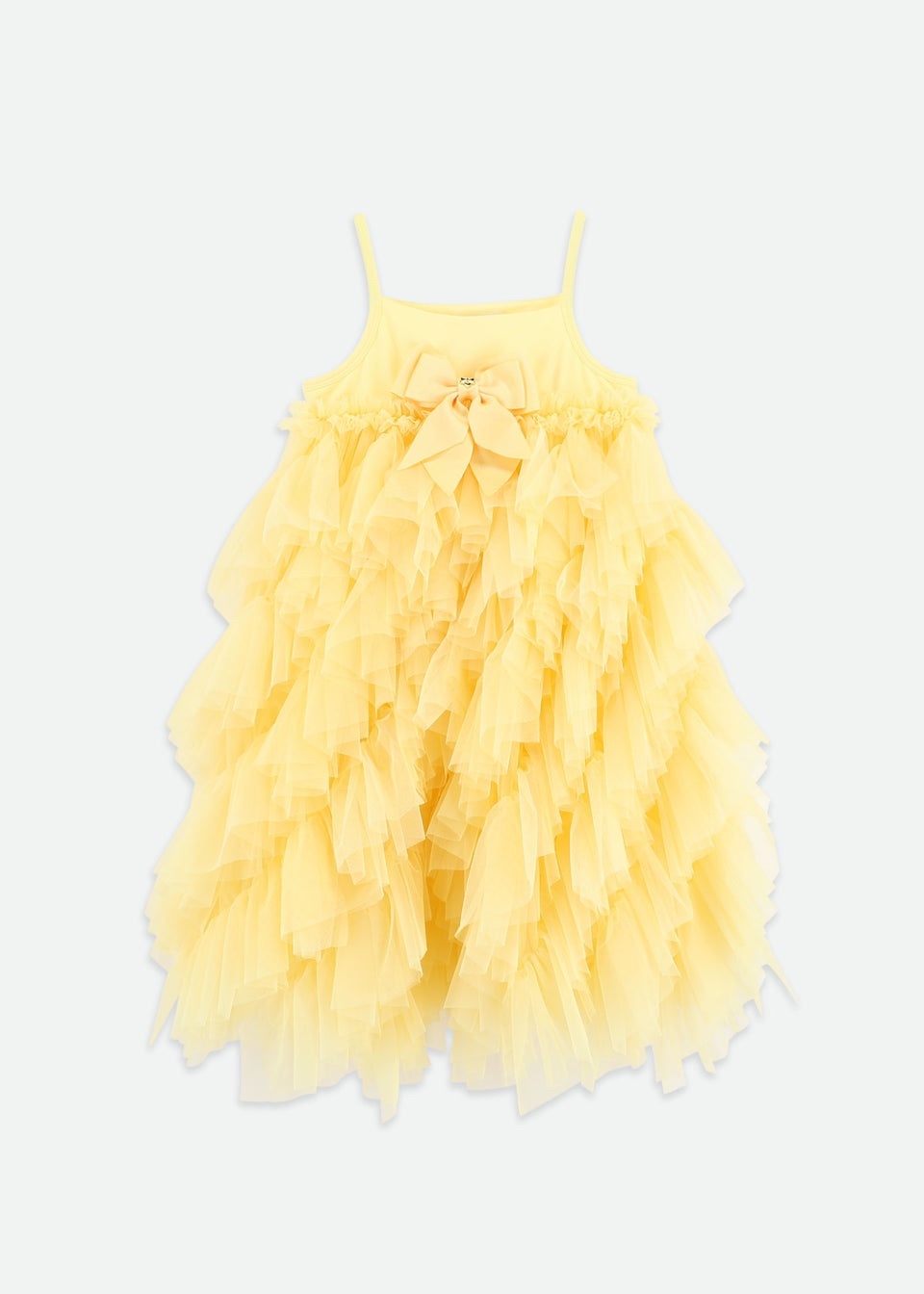 img_4786 ANGEL’s FACE- Cascade Waterfall Tulle Strappy Dress - Image 1