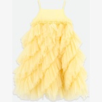 ANGEL’s FACE- Cascade Waterfall Tulle Strappy Dress - Image 5