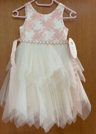 img_4812 American Princess Floral Embroidered Layered Tulle Party Dress - Image 1