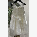 American Princess Ivory Floral Lace Dress - Image 2
