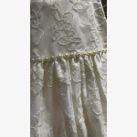 American Princess Ivory Floral Lace Dress - Image 3