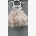 Rachel Zoe Kids Ruffle Tulle Bow Party Dress