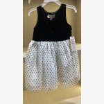 Biscotti Collezioni Girls Faux Fur Jacket and Polka Dot Tulle Dress Set - Image 3