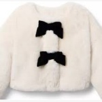 Biscotti Collezioni Girls Faux Fur Jacket and Polka Dot Tulle Dress Set - Image 4