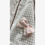 Blueberi Boulevard Baby Girls’ Houndstooth Coat & Dress – 2-Piece Set - Image 7