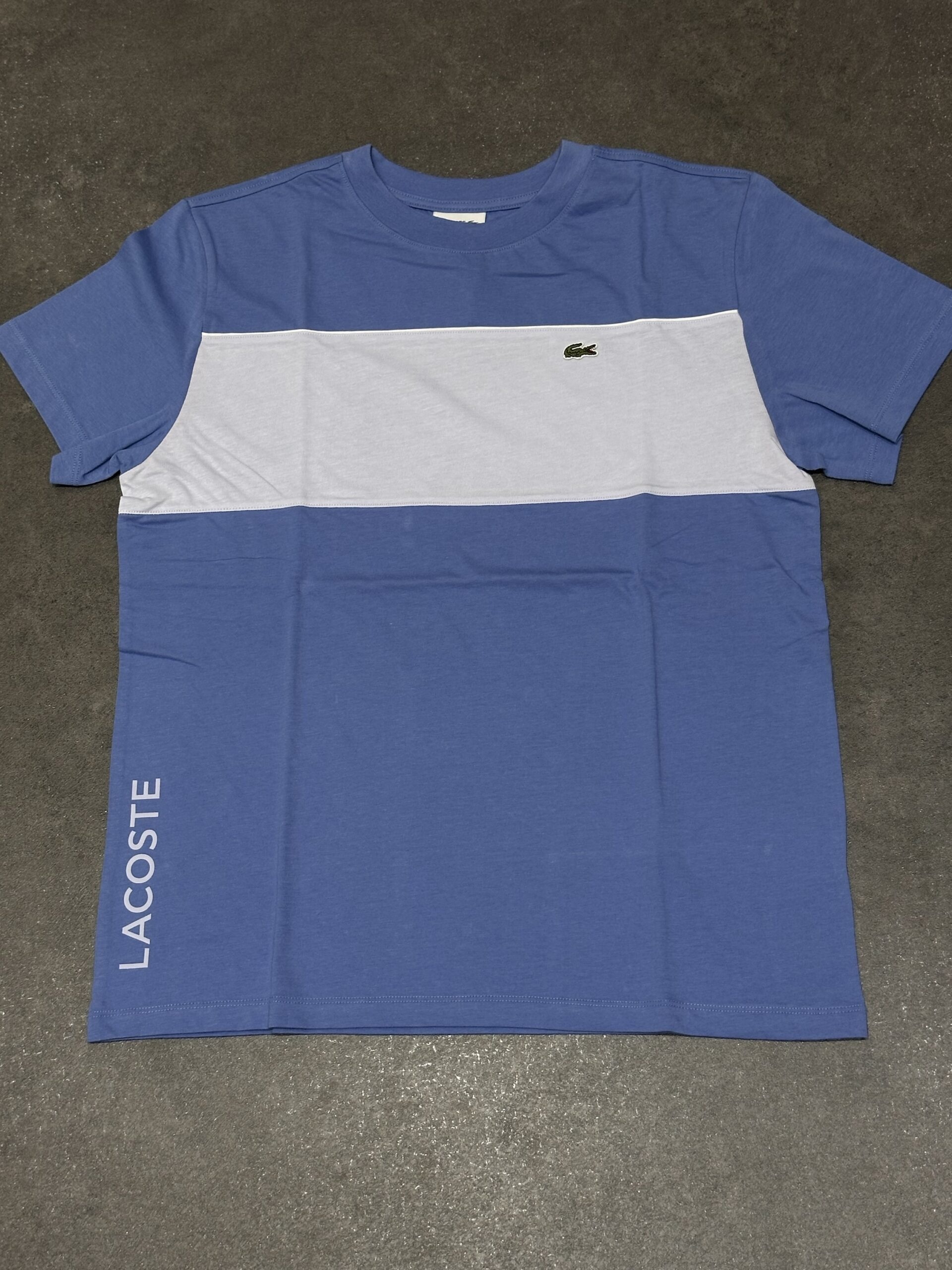 img_7875-2 Lacoste Kids' Cotton Color-Block T-Shirt - Image 1