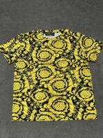 Versace Barocco print cotton t-shirt