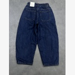 Unisex Kids Loose Fit Baggy Denim Balloon Jean - Image 2