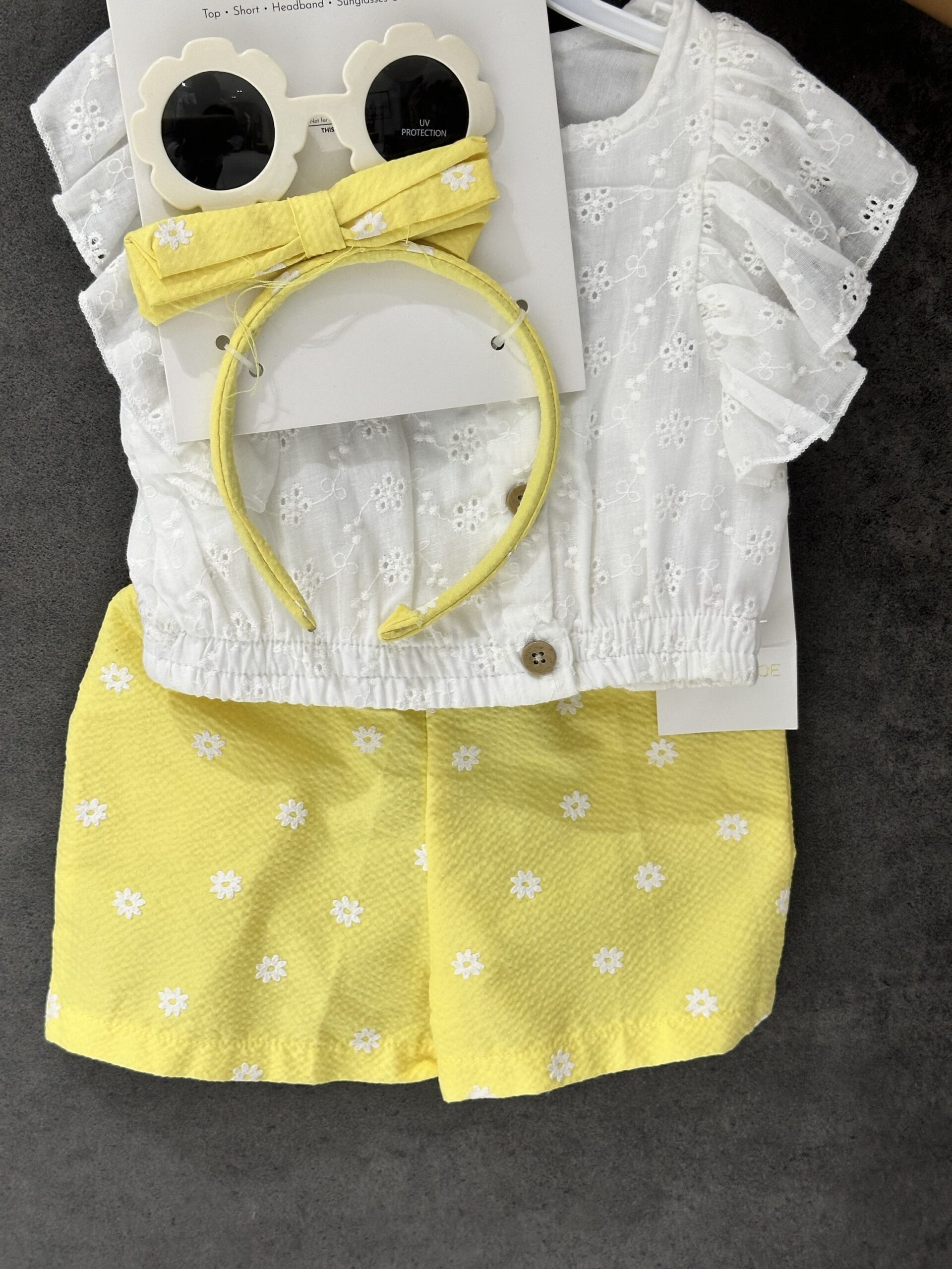 img_8650 4-Piece Baby Girl Summer Set. - Image 1