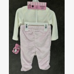 Kitty Winter-Themed 3-Piece Baby Outfit Set. - Image 2