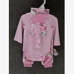 3-piece baby clothing set