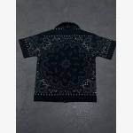 Short Sleeve Paisley Border Shirt - Image 2