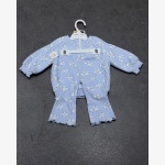 Floral Quilted Sweatshirt & Leggings 2-Piece Set - Image 2