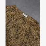 Tiered  leopard print ruffle skirt - Image 3