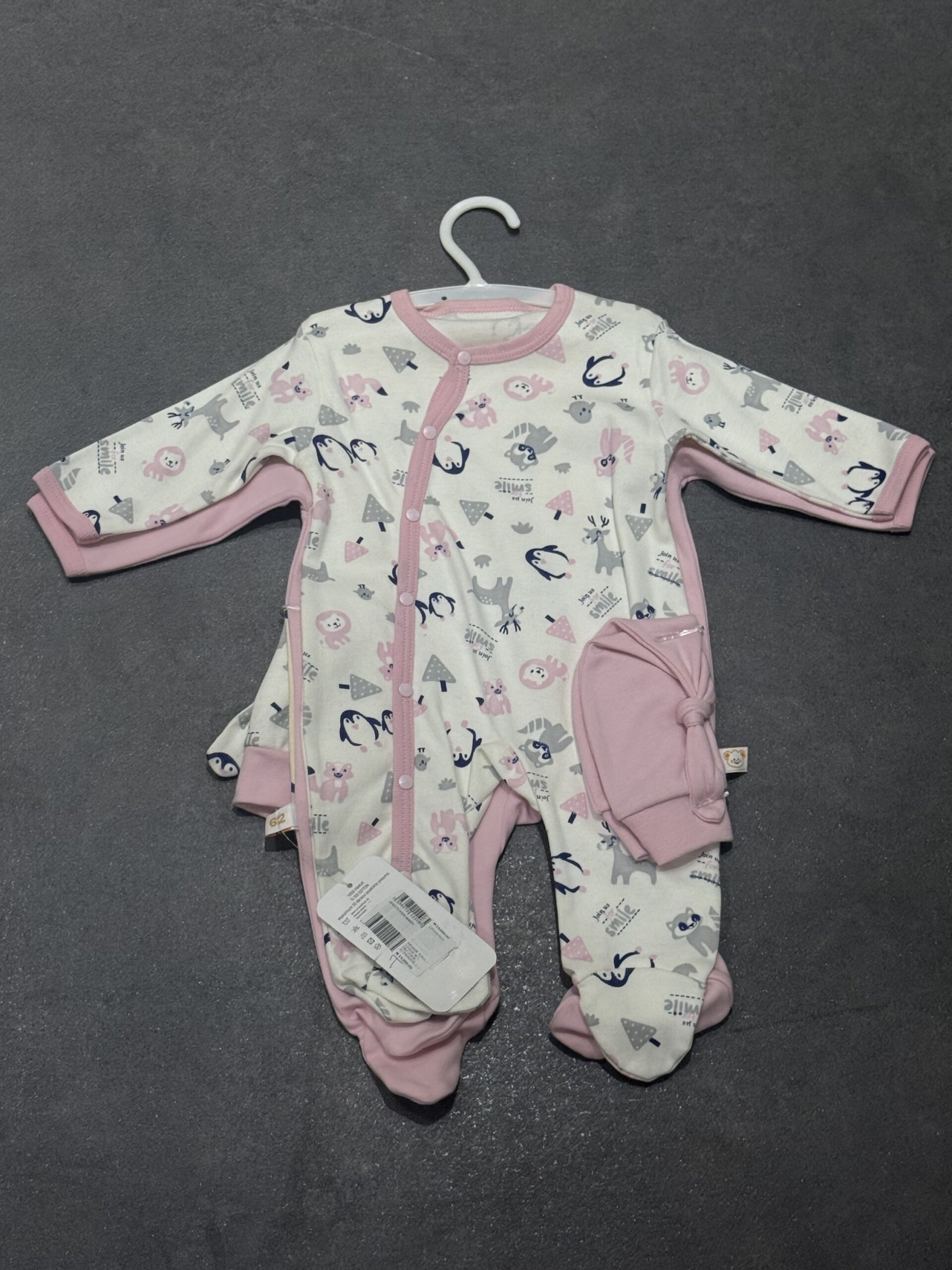 img_3461-2 baby footed sleep-and-play pajama set - Image 1