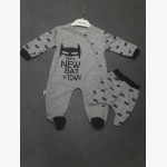 Mini Zeyn Batman-themed newborn baby romper set