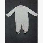 Infant Starry Bear Footed Onesie - Image 2