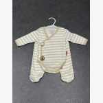 Neutral Striped Long-Sleeve