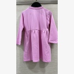 Moschino Girls’ Pink Logo Casual Dress - Image 4