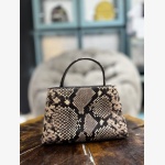BRITTEN SNAKE EMBOSSED MINI SATCHEL BAG - Image 4