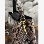 BRITTEN SNAKE EMBOSSED MINI SATCHEL BAG - Image 2