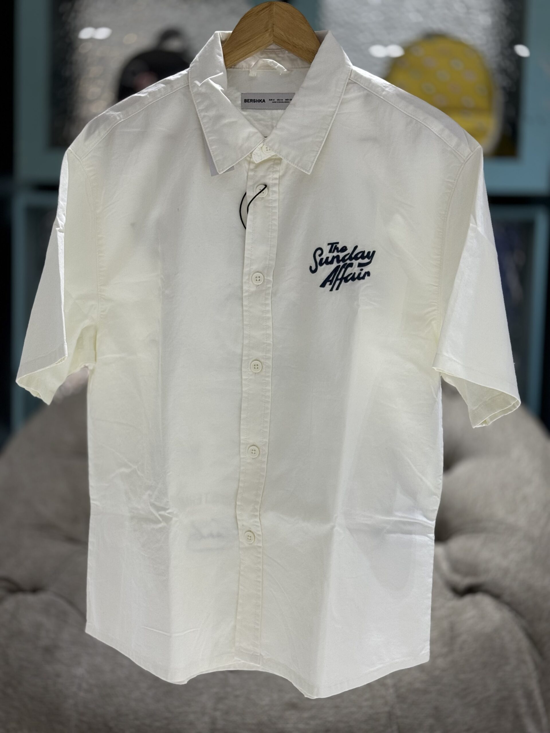 img_8539 THE SUNDAY AFFAIR EMBROIDERED SHORT SLEEVE SHIRT - Image 1
