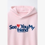 Heart Print Hoodie - Image 3