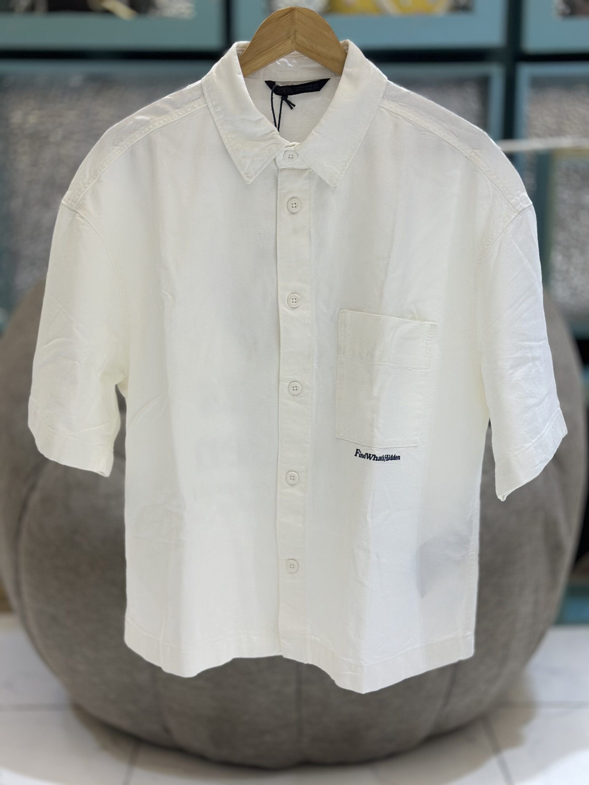 img_9419-2 GOLF PRINT RELAXED FIT SHIRT - Image 1