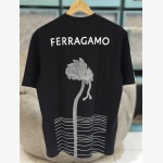 FERRAGAMO LOGO HERITAGE PRINT T-SHIRT - Image 2